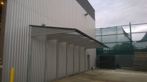  Commercial GPR cantilevered Canopy
