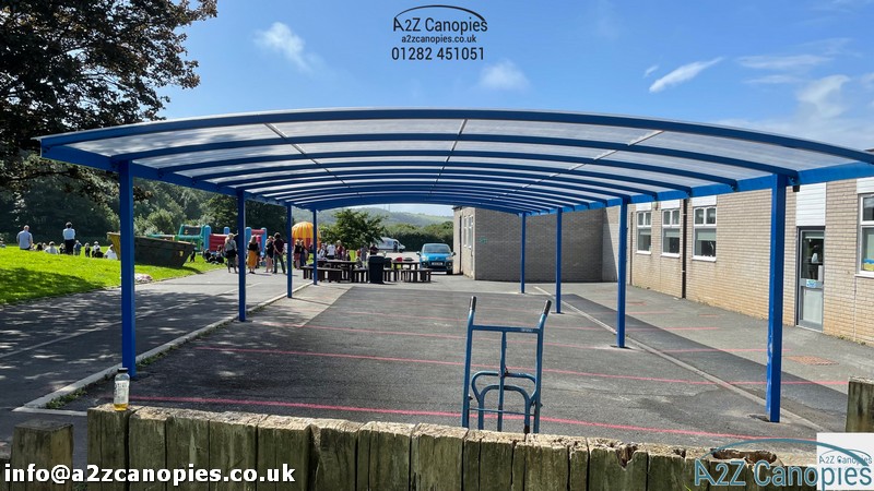 7.5M wide Archway School Canopy Example 