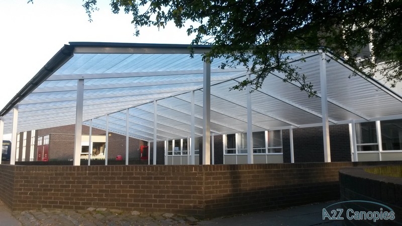 School Canopy Example White
