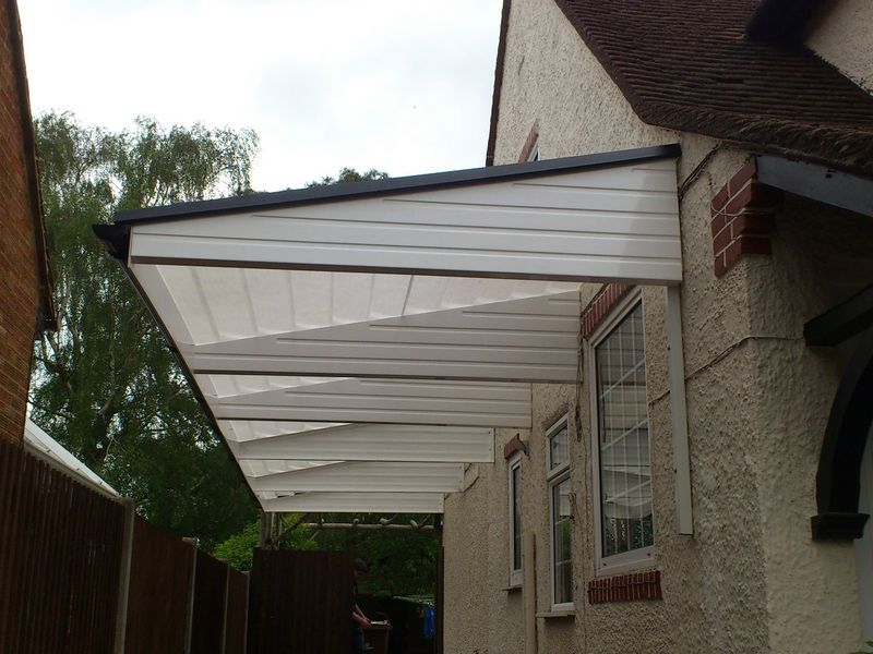 Walkway Cantilever Bungalow Canopy